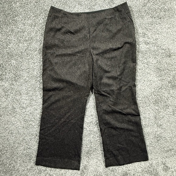 Eloquii Pants - Eloquii The Limited Women's Size 18 Brown Straight Leg Career Pants Side Zip